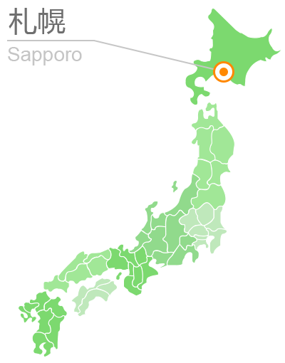 札幌位置